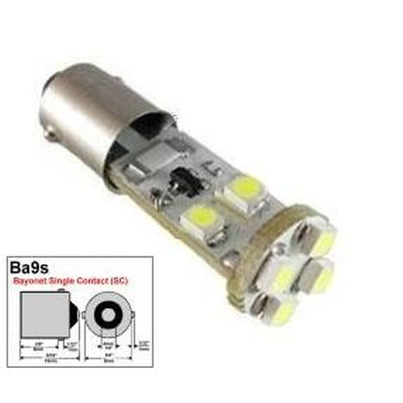 H6W BA9S CANBUS 8 LED SMD image 0