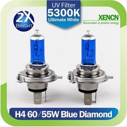 H4 55W WHITE LIGHT XENON EFFECT (2 units)