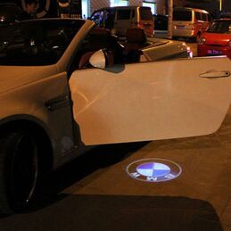 LOGO POD DRZWIAMI BMW CREE LED