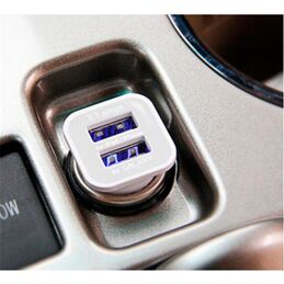 Cargador USB con conexi?n a base encendedor electrico automovil 12V/24V - Salida 3A image 3