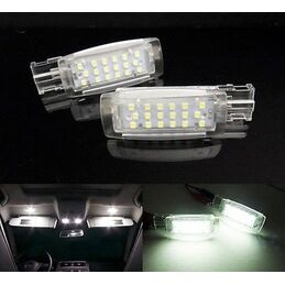 HÖFLICHKEITSLEUCHTE LED SONNENBLENDEN VW / SKODA / SEAT