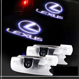 LOGO BAJO PUERTAS LEXUS CREE LED