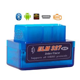 SCANNER COMPATÍVEL COM ELM327 MINI OBDII-OBD2 DIAGNÓSTICO MULTIMARCAS V2.1 BLUETOOTH