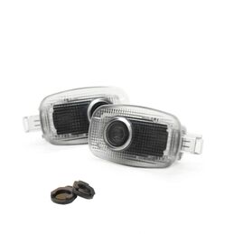 LOGO BAJO PUERTAS MERCEDES W216, W221 CREE LED