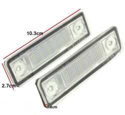 PLAQUE D'IMMATRICULATION OPEL LED (TYPE 3)