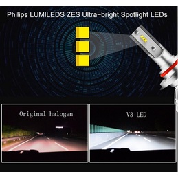 HB4 60W LED CHIP PHILIPS LUMILEDS 10000 lumens (2 unidades) image 2