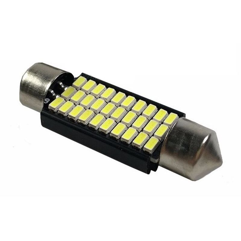 Pack 4x C5W CANBUS FESTOON 30 LED SMD 3014 39 MM DISIPADOR
