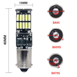 H21W BAY9S CANBUS 26 LED 4014 SMD