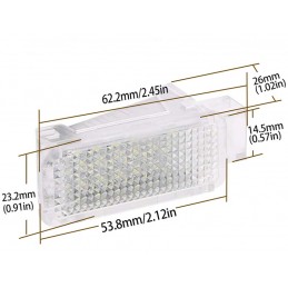 LUMIÈRE DE COURTOISIE INTÉRIEURE LED SIÈGE / AUDI / VW / VW / SKODA