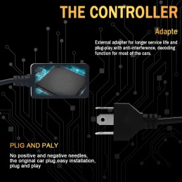 H8 / H11 / H16 115W LED CSP 16000 lumens (2 unidades)