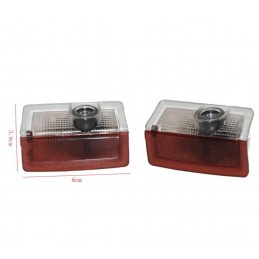 LOGO UNTER TÜR MERCEDES KLASSE A, B, C, E, GL, ML CREE LED