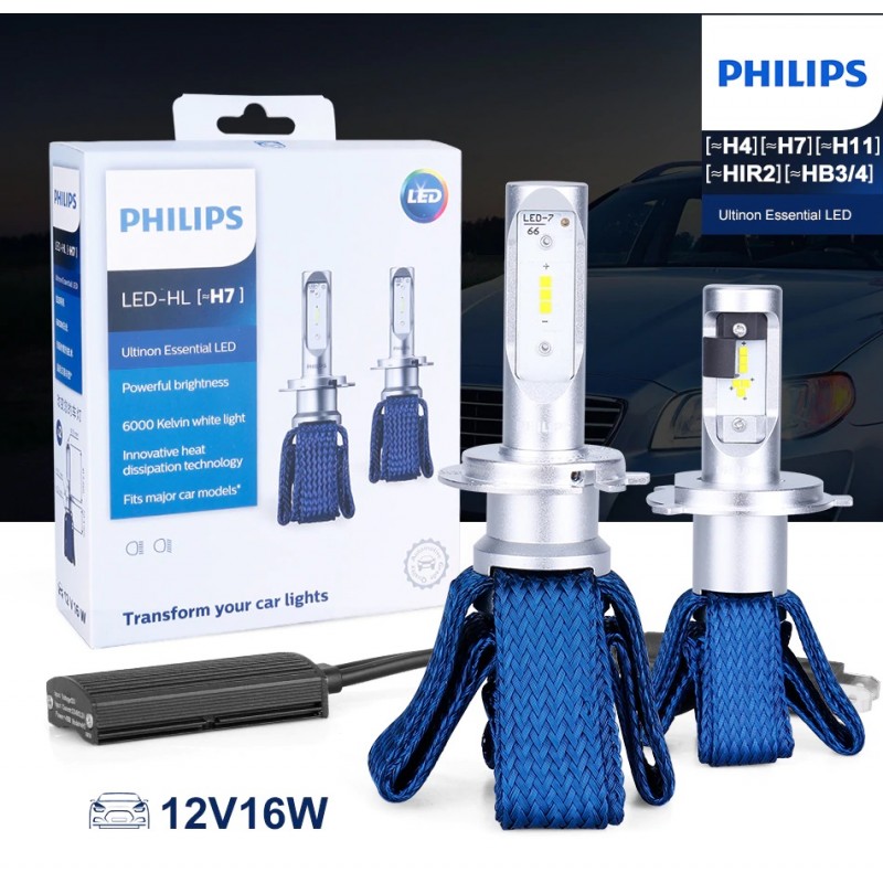 Bombillas LED Philips Homologadas para Seat Ibiza 6J
