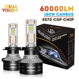 H4 115W LED CSP CANBUS 16000 lumenów (2 szt.)