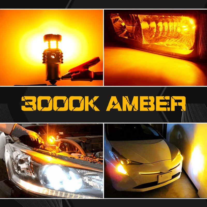 T20 W21W 7440 SUPER CANBUS 60 LED SMD AMBAR T20 W21W 7440 SUPER CANBUS 60 LED SMD AMBAR